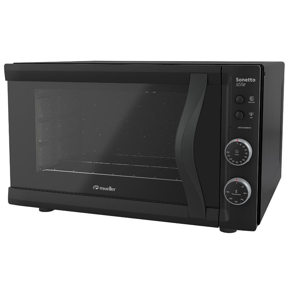 Forno Eletrico De Bancada Britania Timer 44L Preto BFE44P Pontofrio