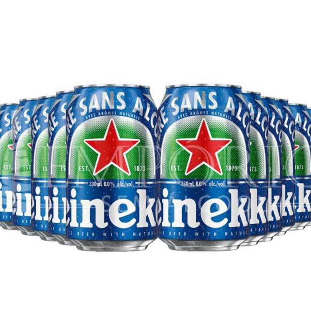 Cerveja Heineken Sem Alcool Lata350ml Pontofrio