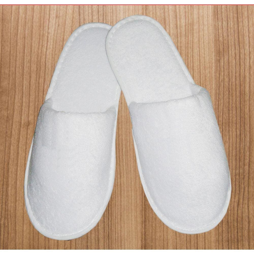 Chinelo Pantufa Aberto Tecido Pontofrio