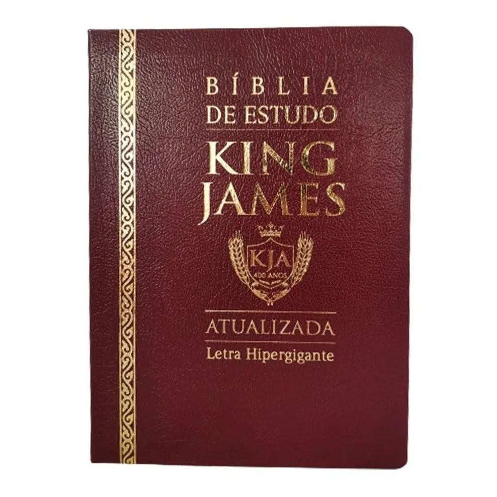 Biblia King James Atualizada De Estudo Pontofrio