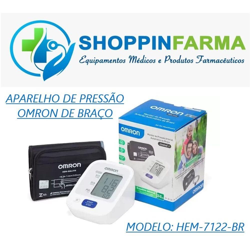 Aparelho Medir Presso Arterial Digital Omron Pontofrio