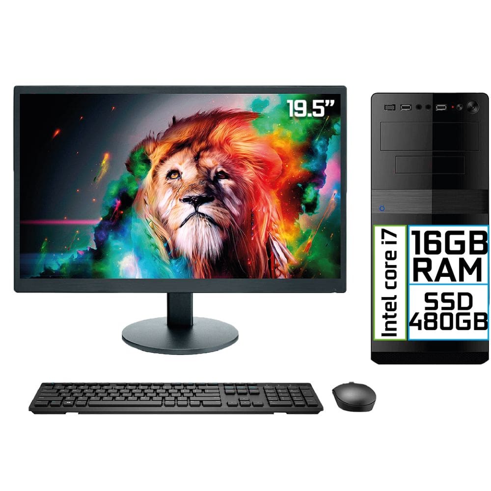 Computador Desktop Core I Completo Black Friday Concorra A M De Reais