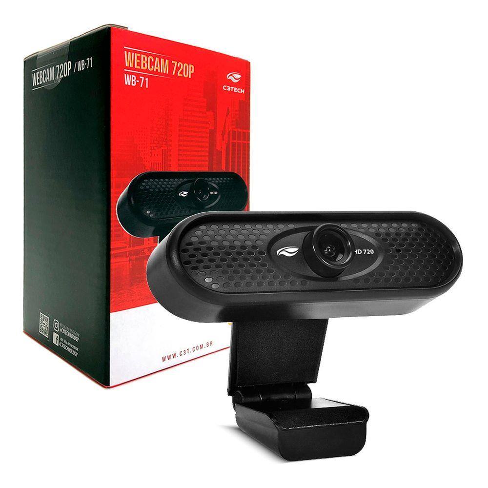 Webcam C3 Tech WB2105 P Pontofrio