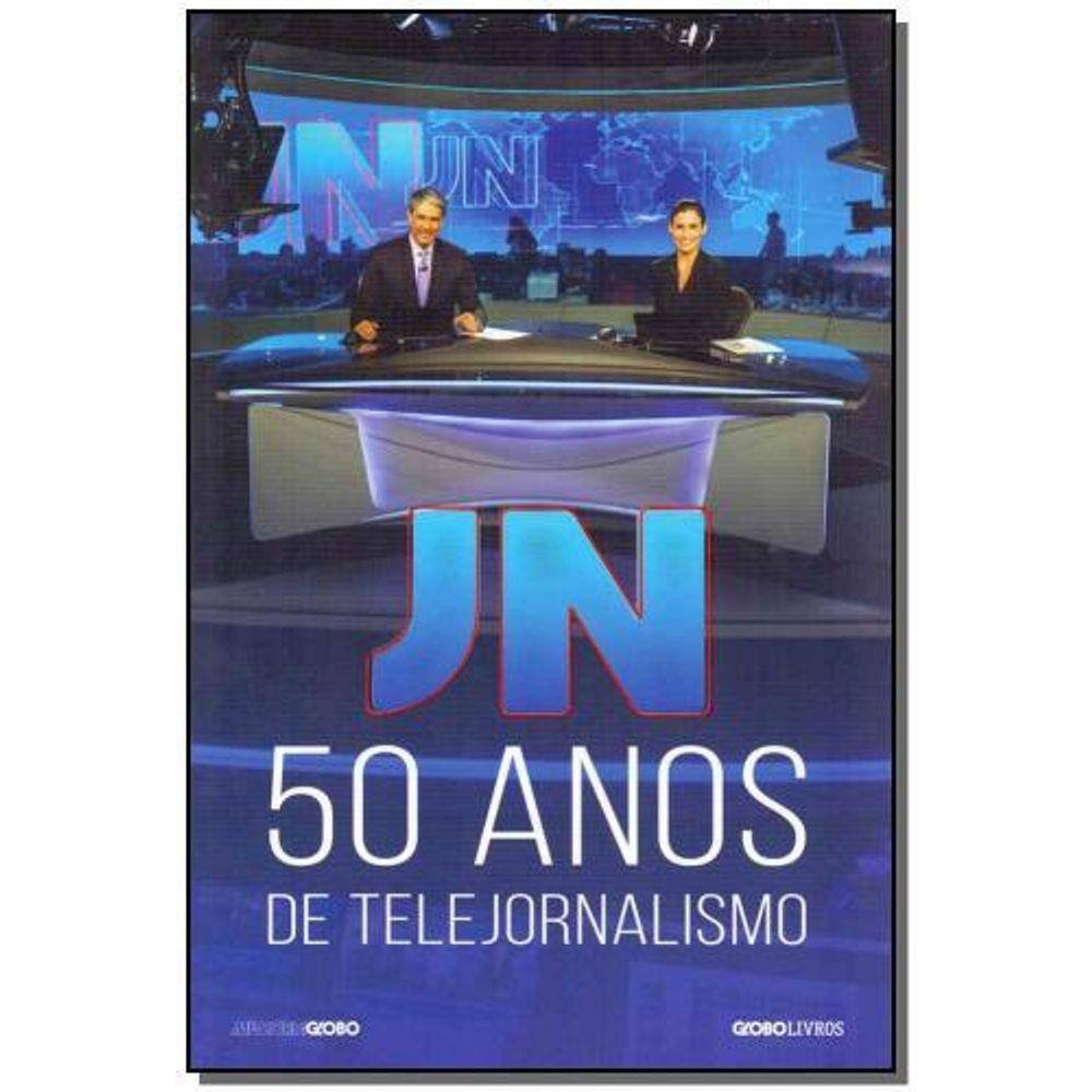 Livro Jn 50 Anos De Telejornalismo Pontofrio