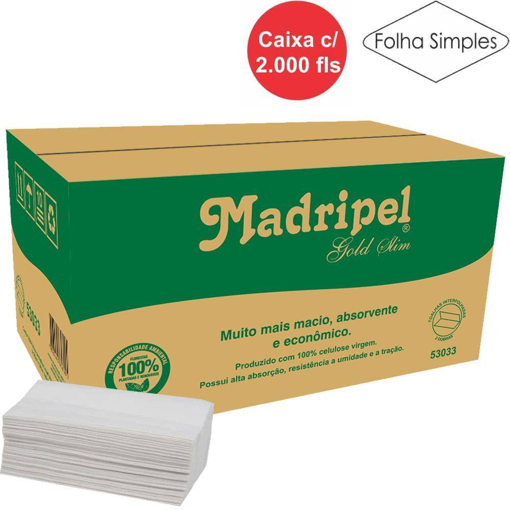 Papel Toalha Interfolhas Dobras Branco Folhas Pontofrio