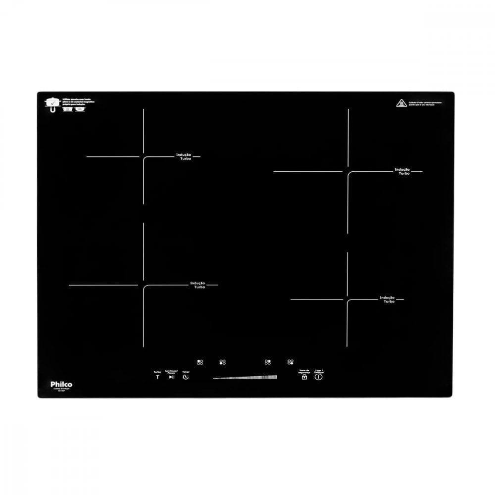 Cooktop De Inducao Bocas Sense Fry Preto Electrolux Ie Sf V