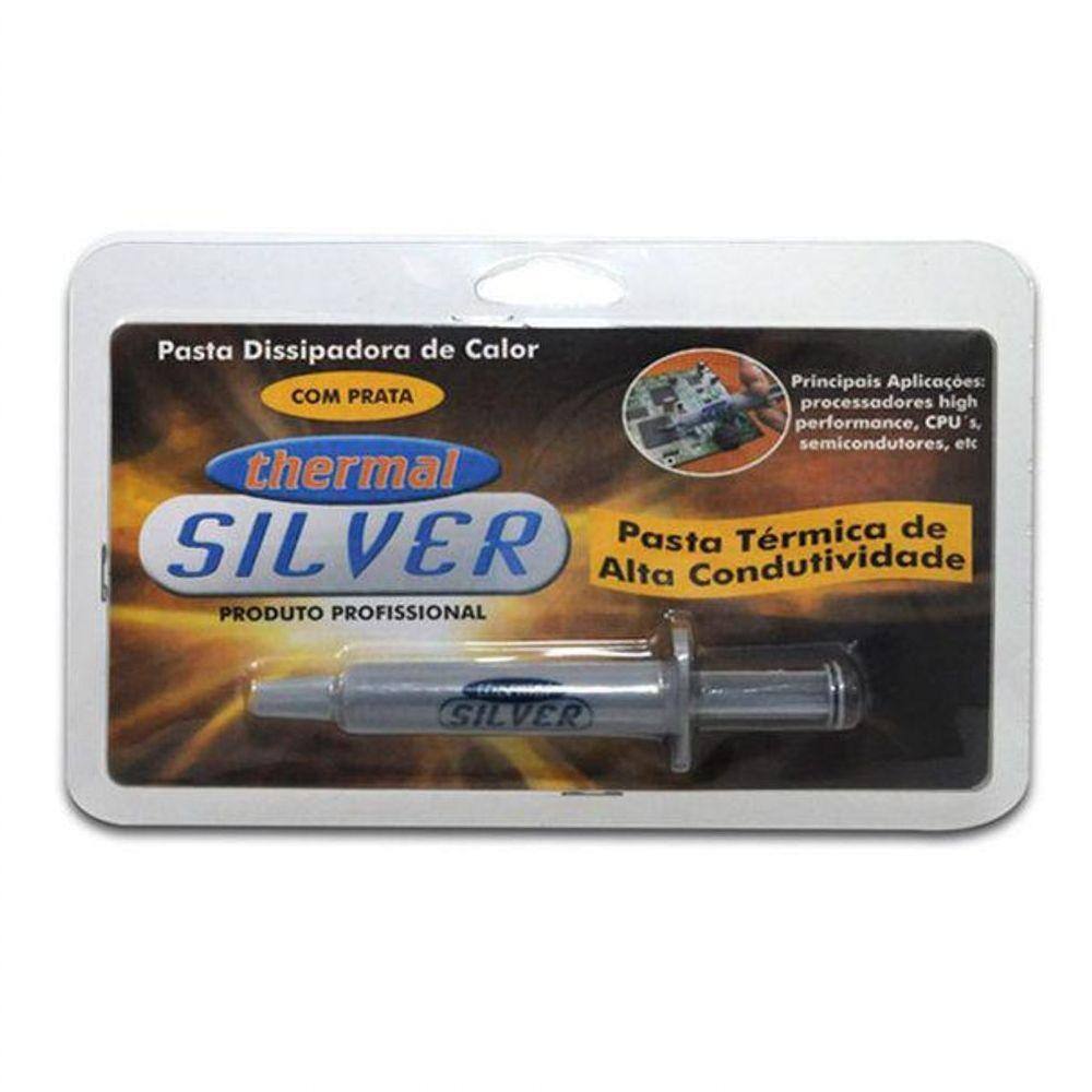 Pasta Termica Thermal Silver 5g Blister Ptts5gb Implastec Pontofrio