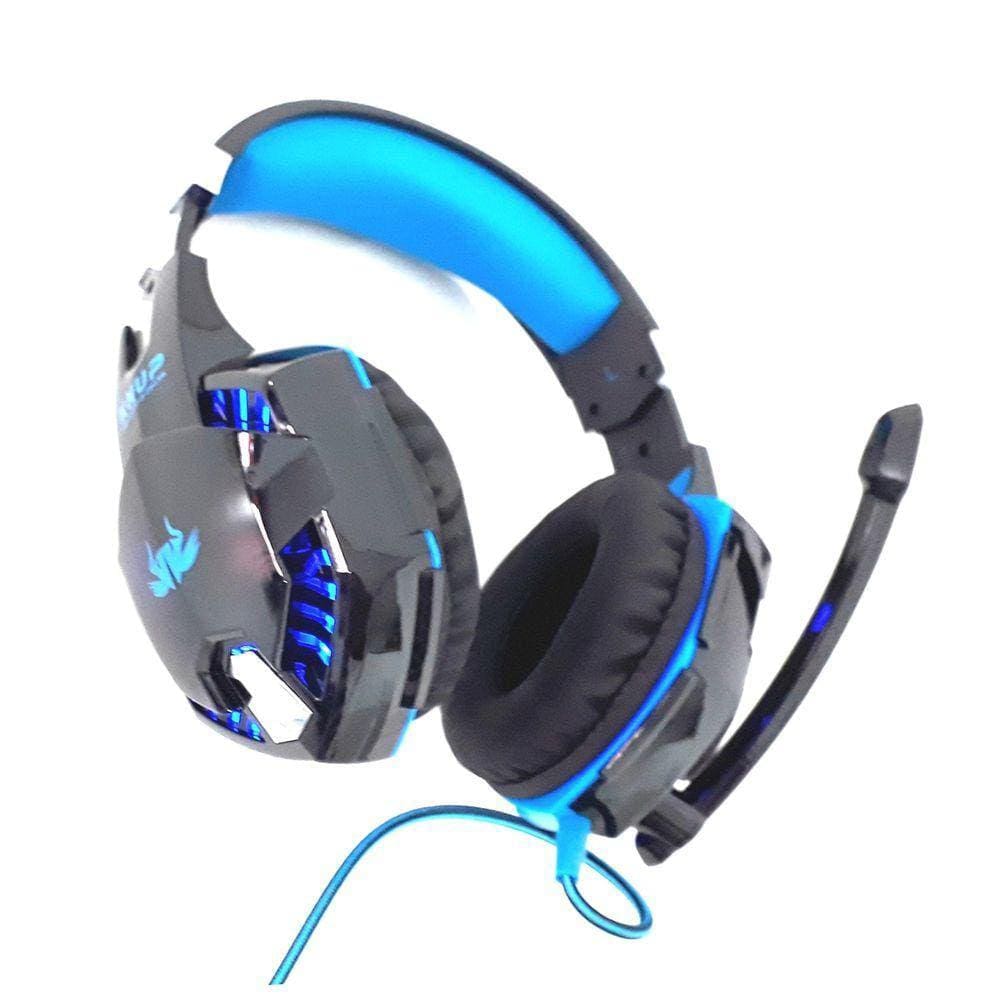 Fone Ouvido Azul Headset Pontofrio