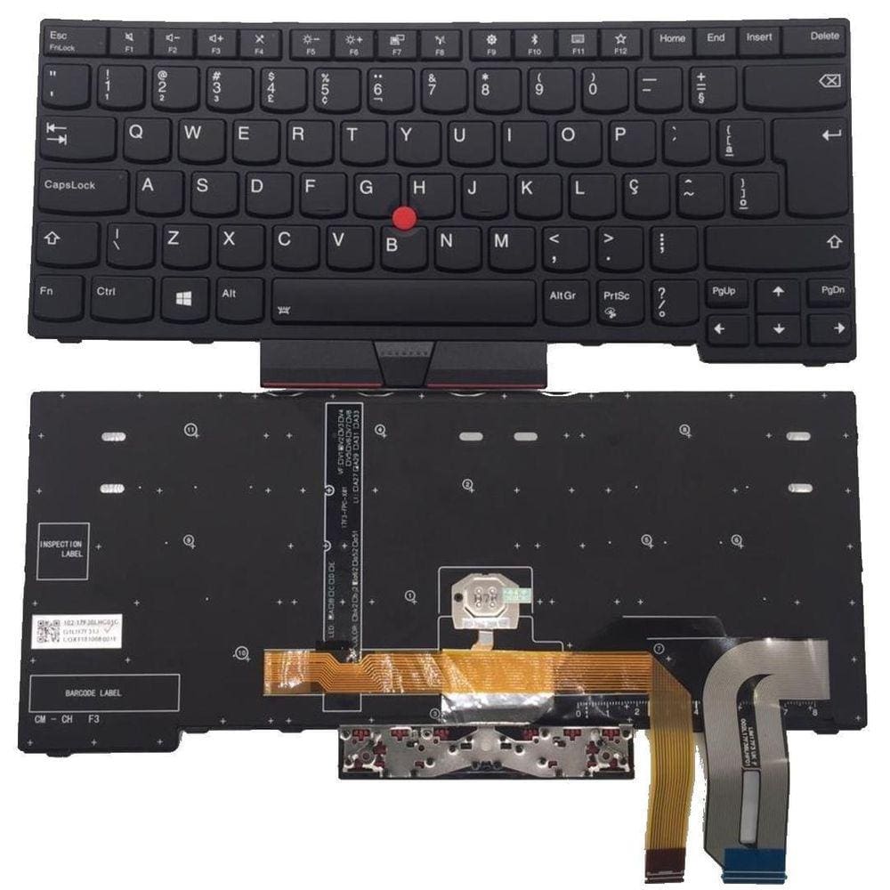 Teclado Lenovo Abnt 2 Notebook Thinkpad Modelo T440p Pontofrio