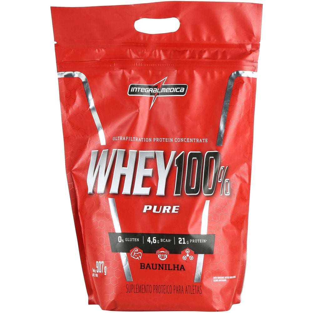 Whey Protein 100 Pure Baunilha Integralmedica Pontofrio