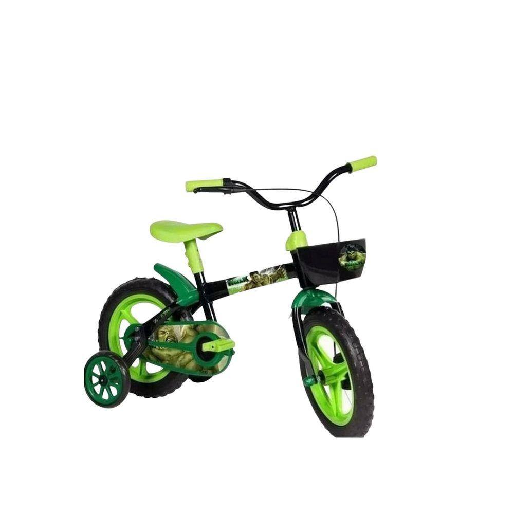 Bicicleta Infantil Aro 16 Do Hulk Ponto