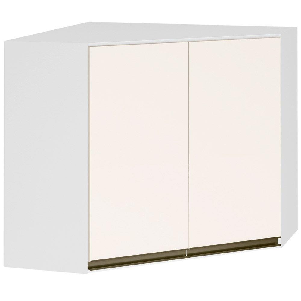 Armario Aereo Porta Cm Mdf Kali Premium Branco Off White