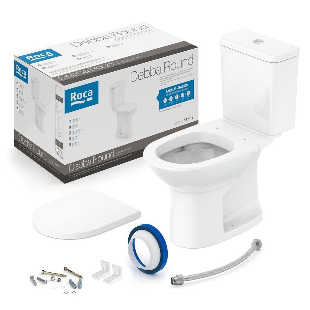 Kit Vaso Sanitario Caixa Acoplada Debba Pontofrio