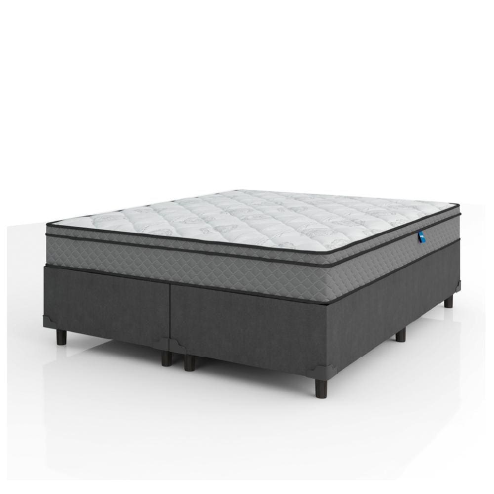 Cama Box Queen Umaflex Molas Ensacadas Mirage Pontofrio