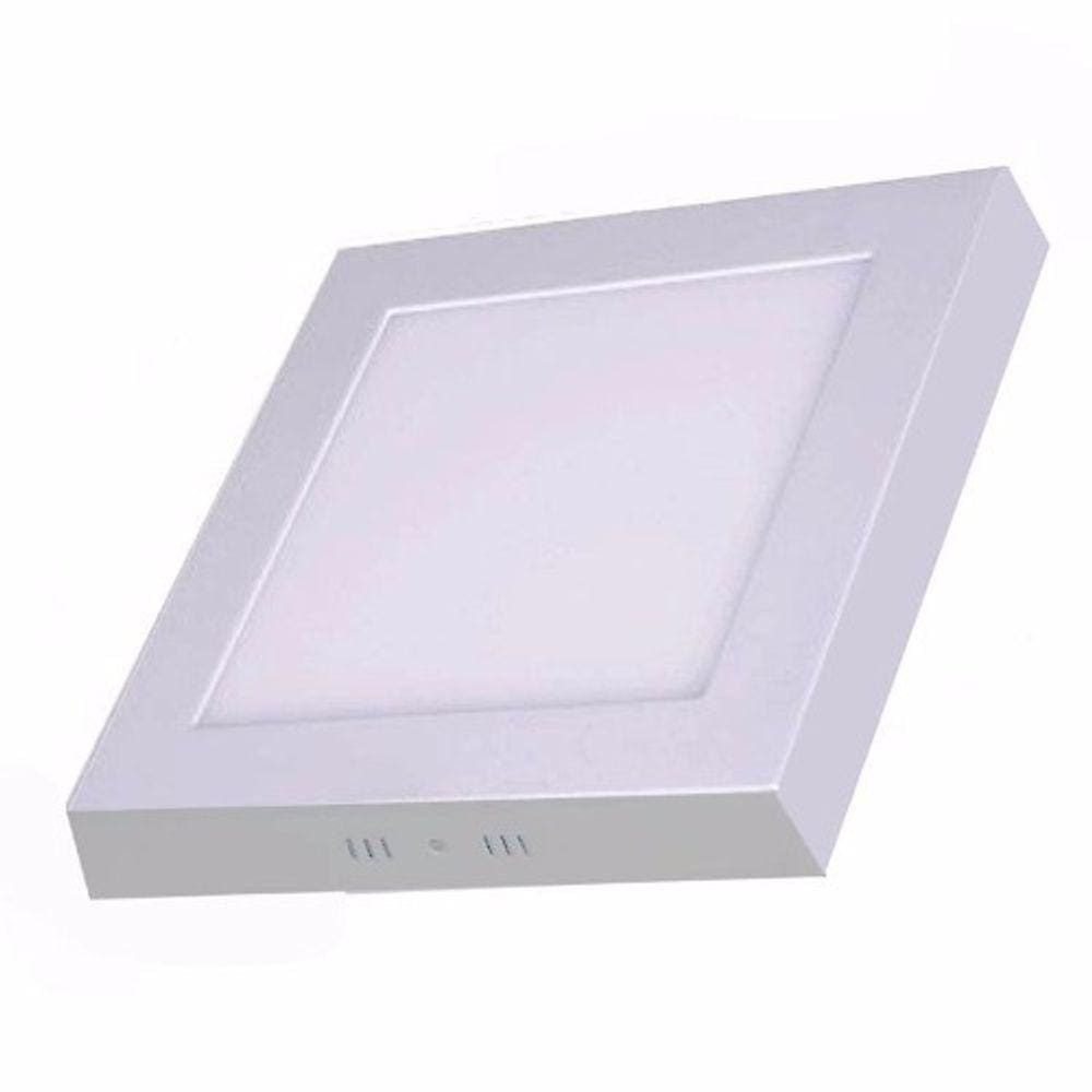 Luminaria Plafon Led Sobrepor W Branco Frio Pontofrio