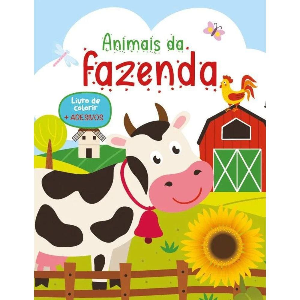 Livro Animais Colorir Pontofrio