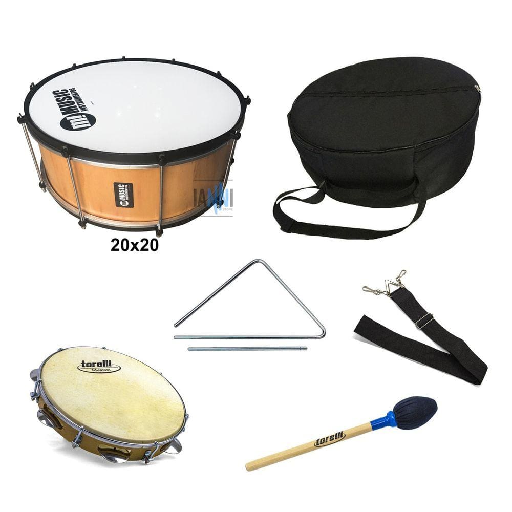 Kit Zabumba E Triangulo Pontofrio