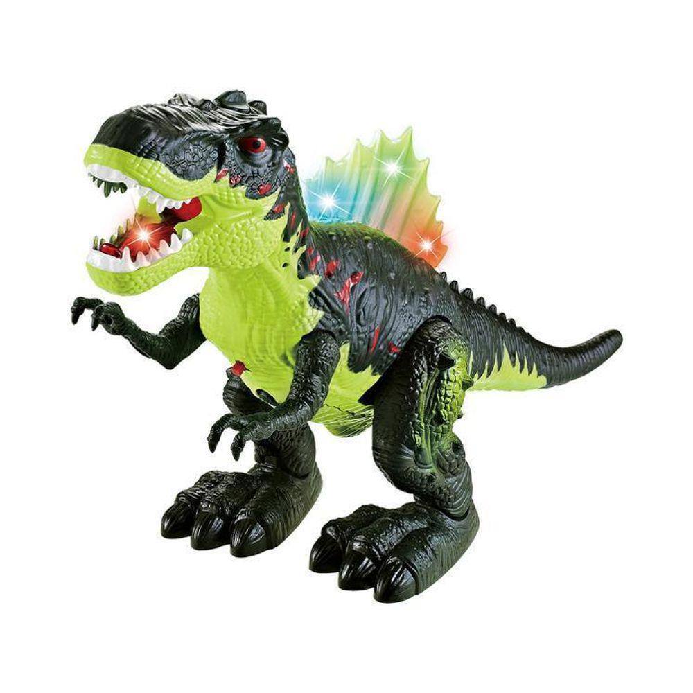 Dinossauro Tiranossaurus Rex Dinopark Som Luz Movimento 623 Rotobrinq