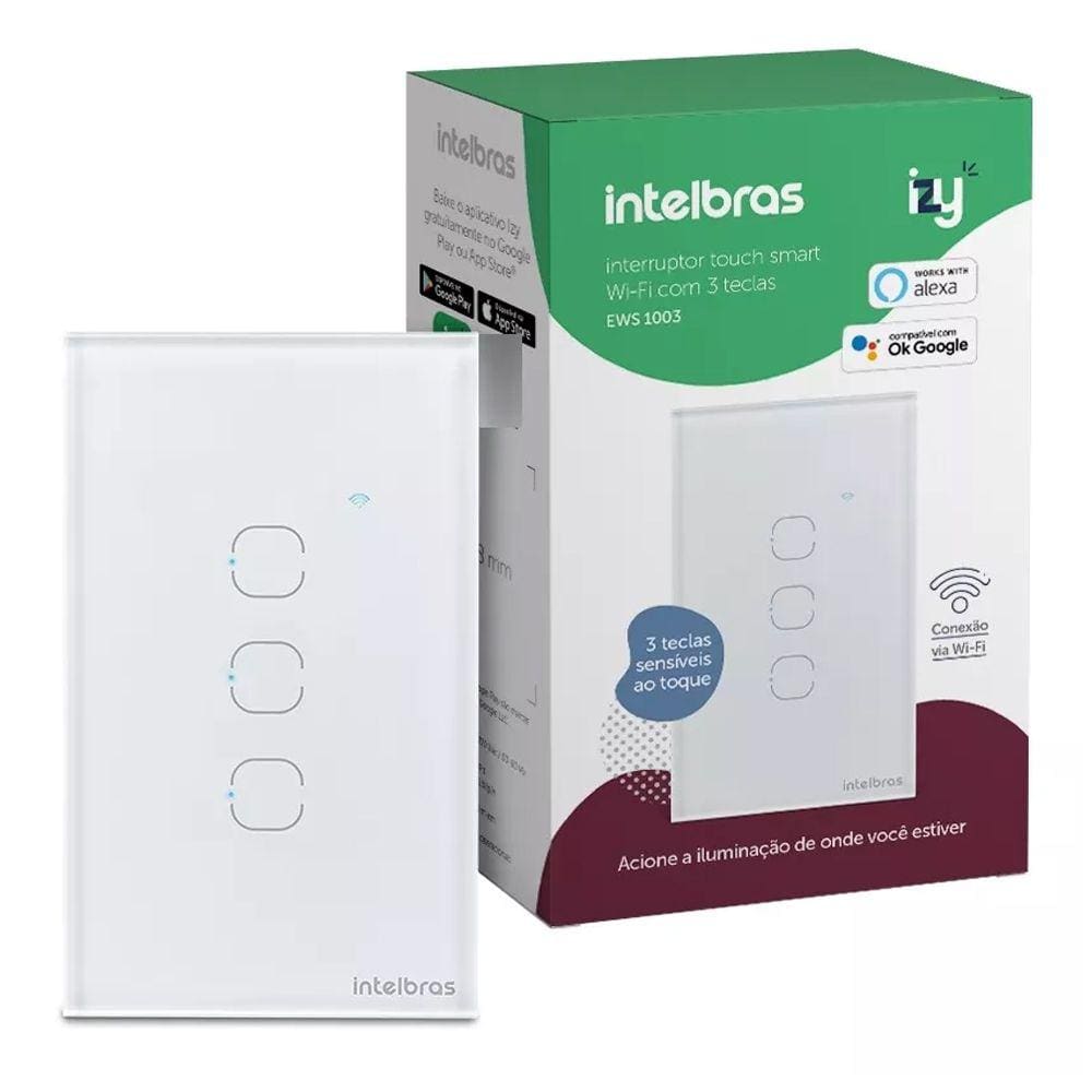 Interruptor Touch Inteligente Compativel Alexa Teclas Ews