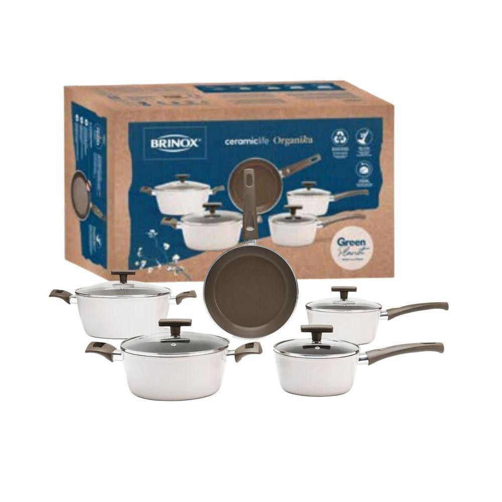 Kit Panela Ceramica Pontofrio