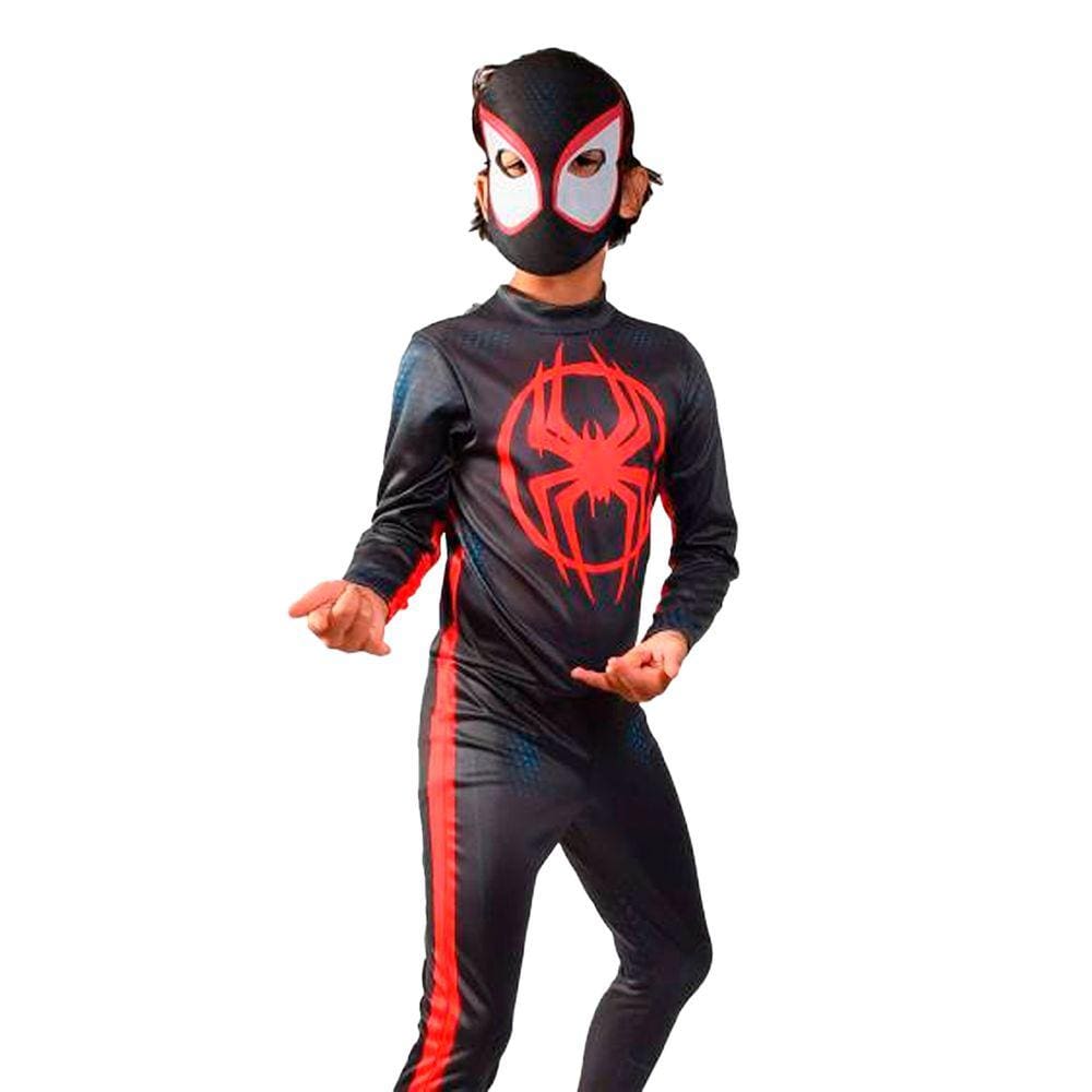 Fantasia Homem Aranha Infantil Miles Morales Pontofrio