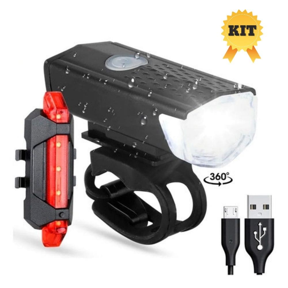 Farol De Bike Led Recarregavel Black Friday Pontofrio