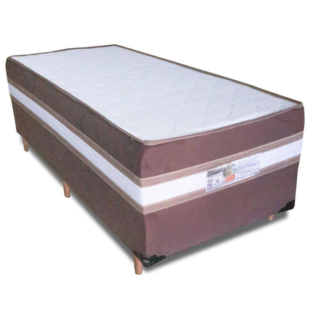 Cama Box Solteiro Conjugada Confort Pontofrio