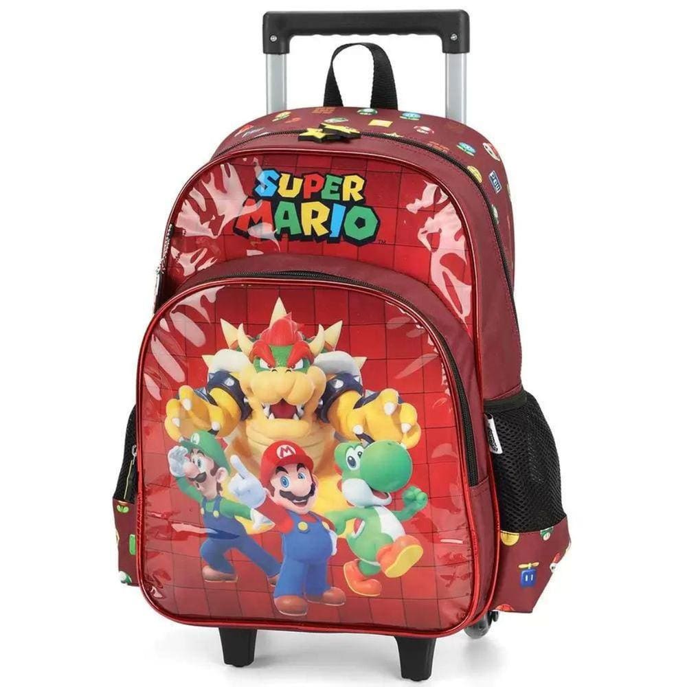 Mochila Mario Rodinha Pontofrio