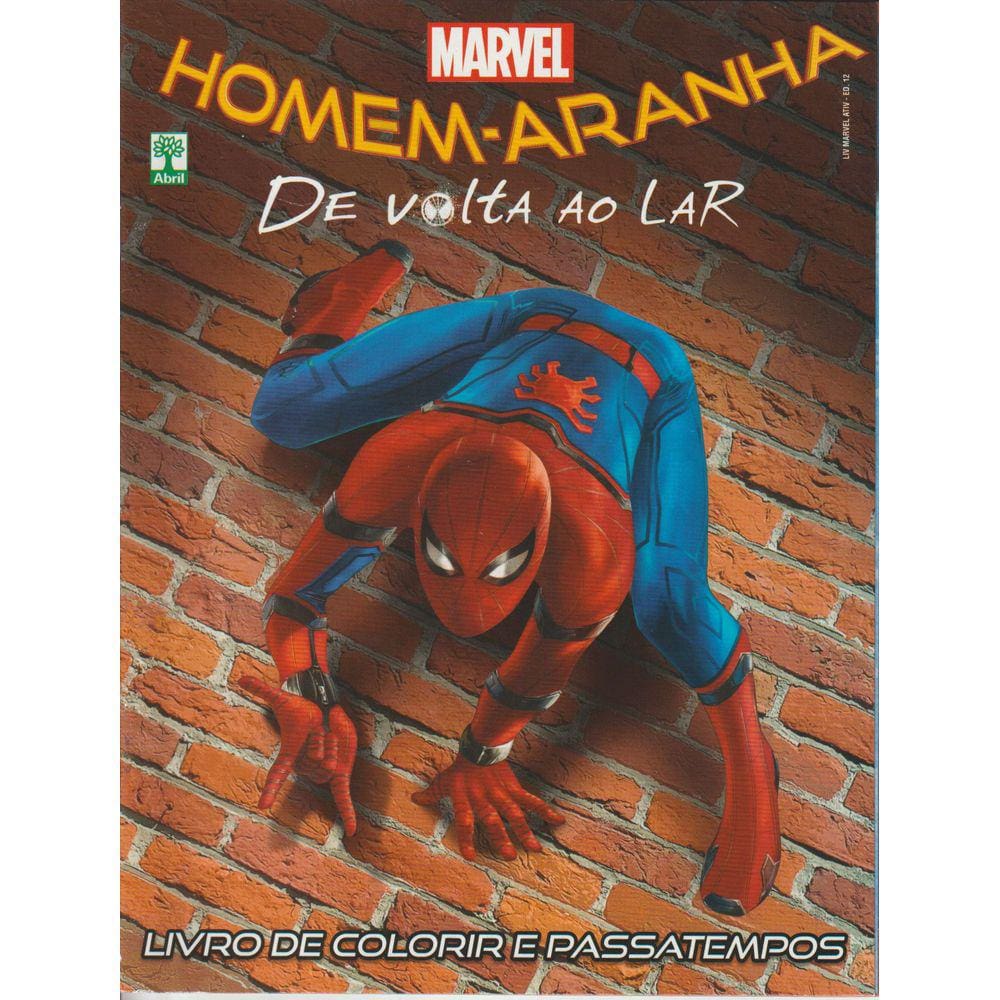 Fantasia Homen Aranha Volta Ao Lar Pontofrio