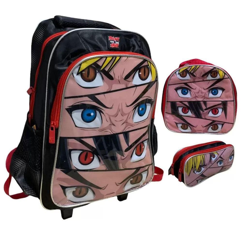 Mochila Naruto Rodinha Pontofrio