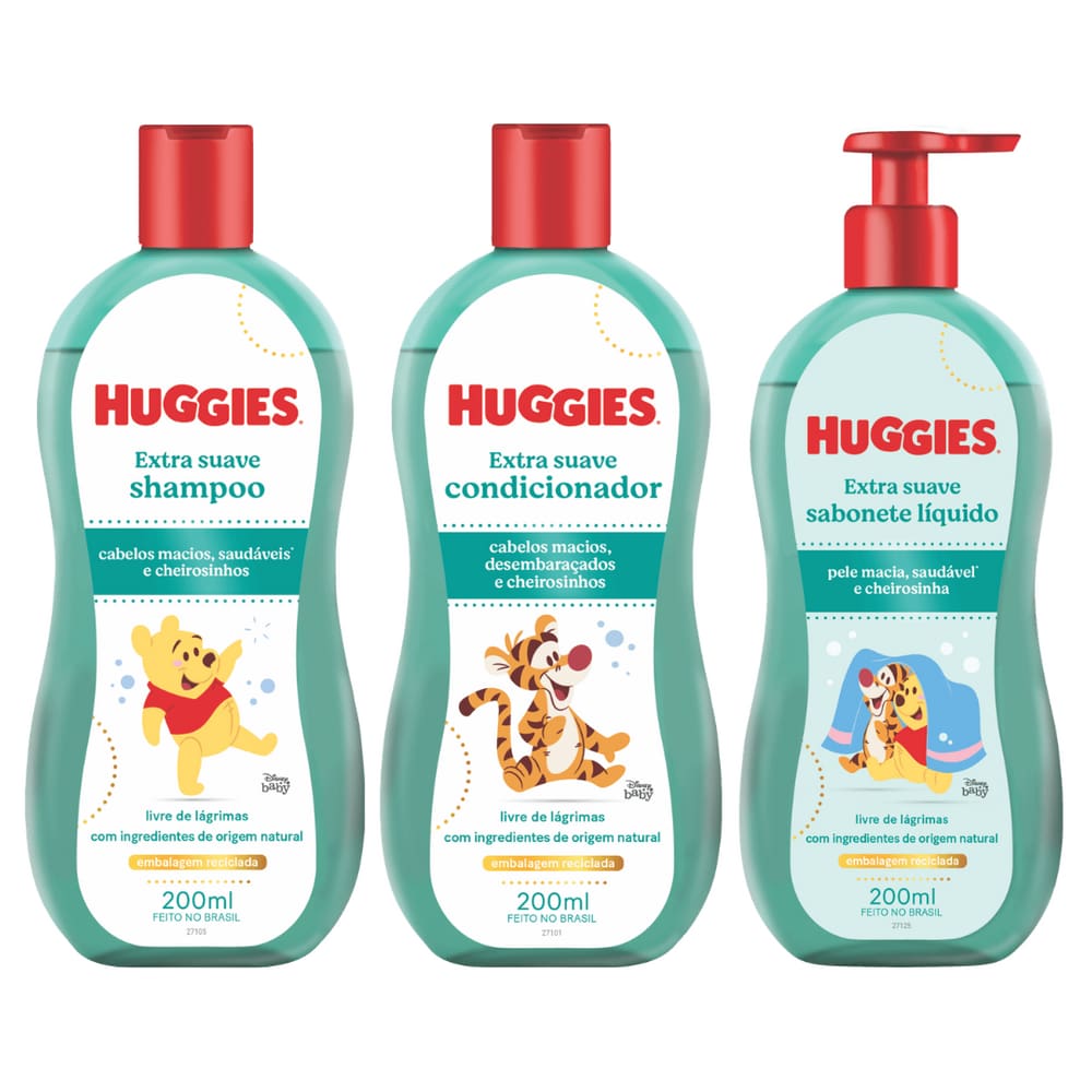 Sabonete Liquido Huggies Extra Suave 200ml Pontofrio