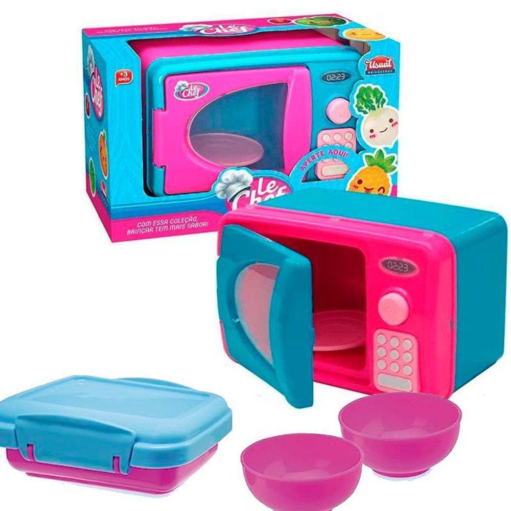 Cozinha Infantil Rosa Forno Pontofrio