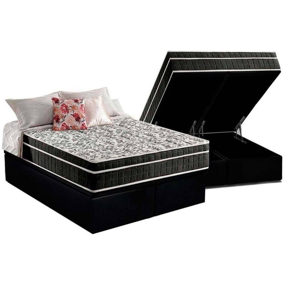 Cama Box Queen Ortopedico Anjos Pontofrio