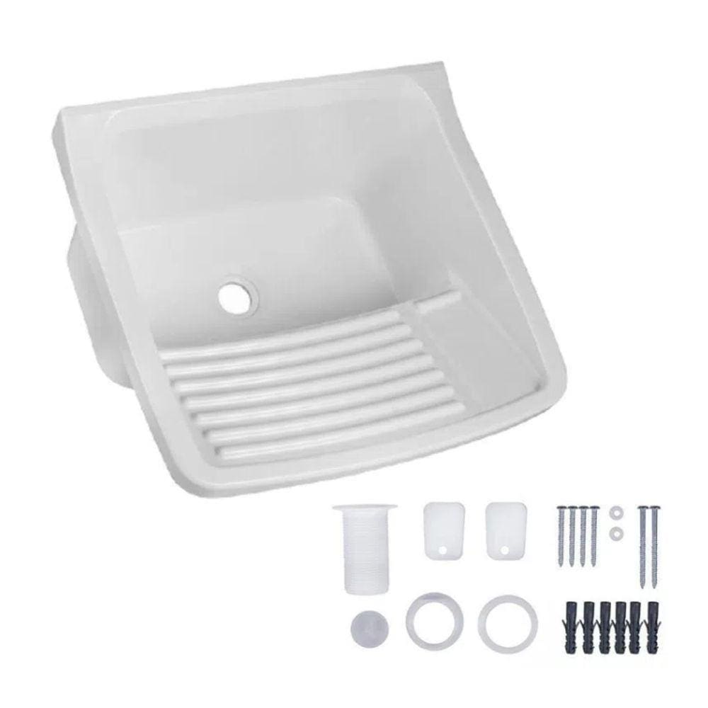 Tanque Plastico Branco Pontofrio