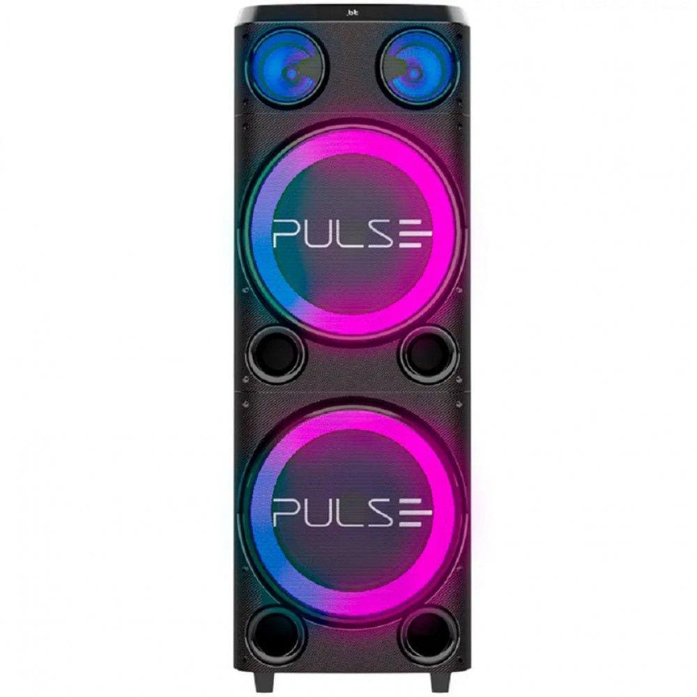 Caixa Som Amplificada Bluetooth Led Pulse Flamebox Sp W Rms