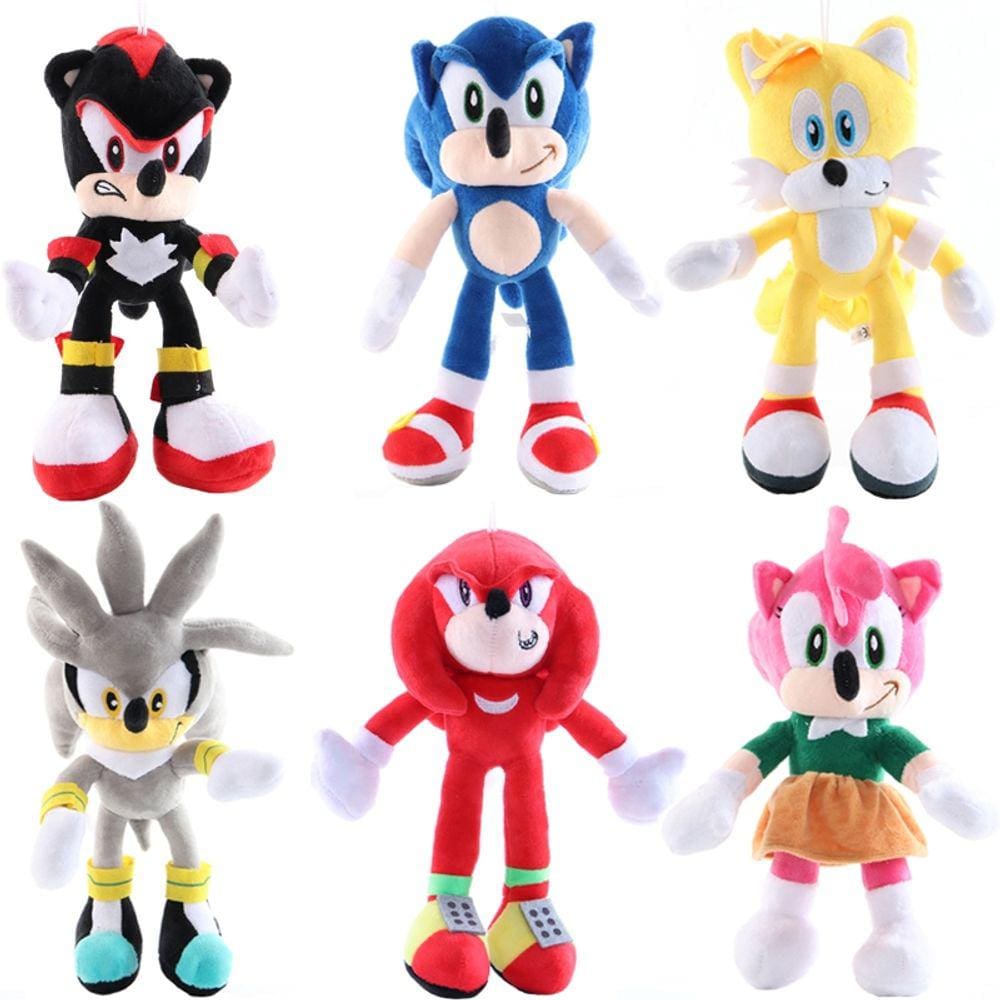 Boneco Miniaturas Desenho Game Sonic Hedgehog Tails Amy Pontofrio