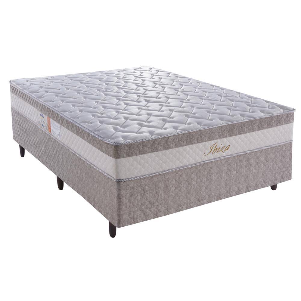 Cama box casal colchao solta em cima | Ponto