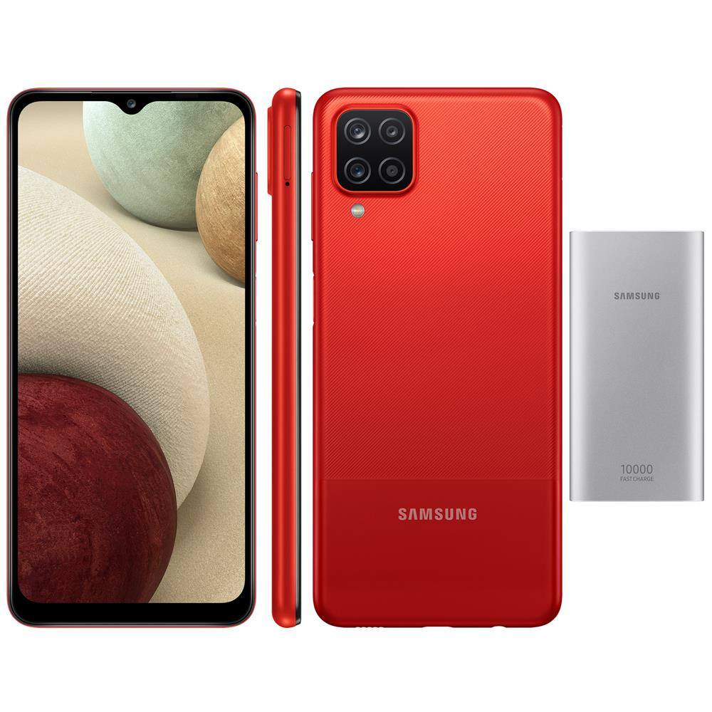 Smartphone galaxy a12 bateria externa Ponto