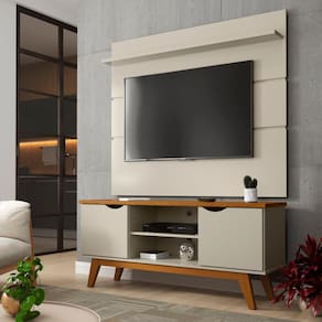 Rack com Painel Patrimar Marselha para TVs de até 46”