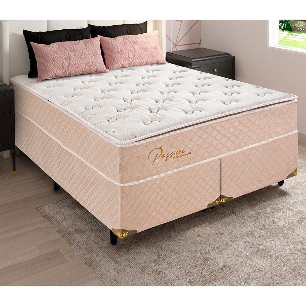 Cama Box King Size Biflex Passione | Ponto