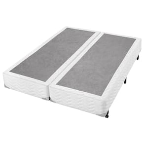 Base Box Queen Size Americanflex Topázio com Revestimento em Tecido Malha 37x158x198cm - Branco
