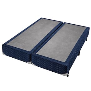 Base Box Queen Size Americanflex Nero Gel com Revestimento em Tecido Malha 37x158x198cm - Azul