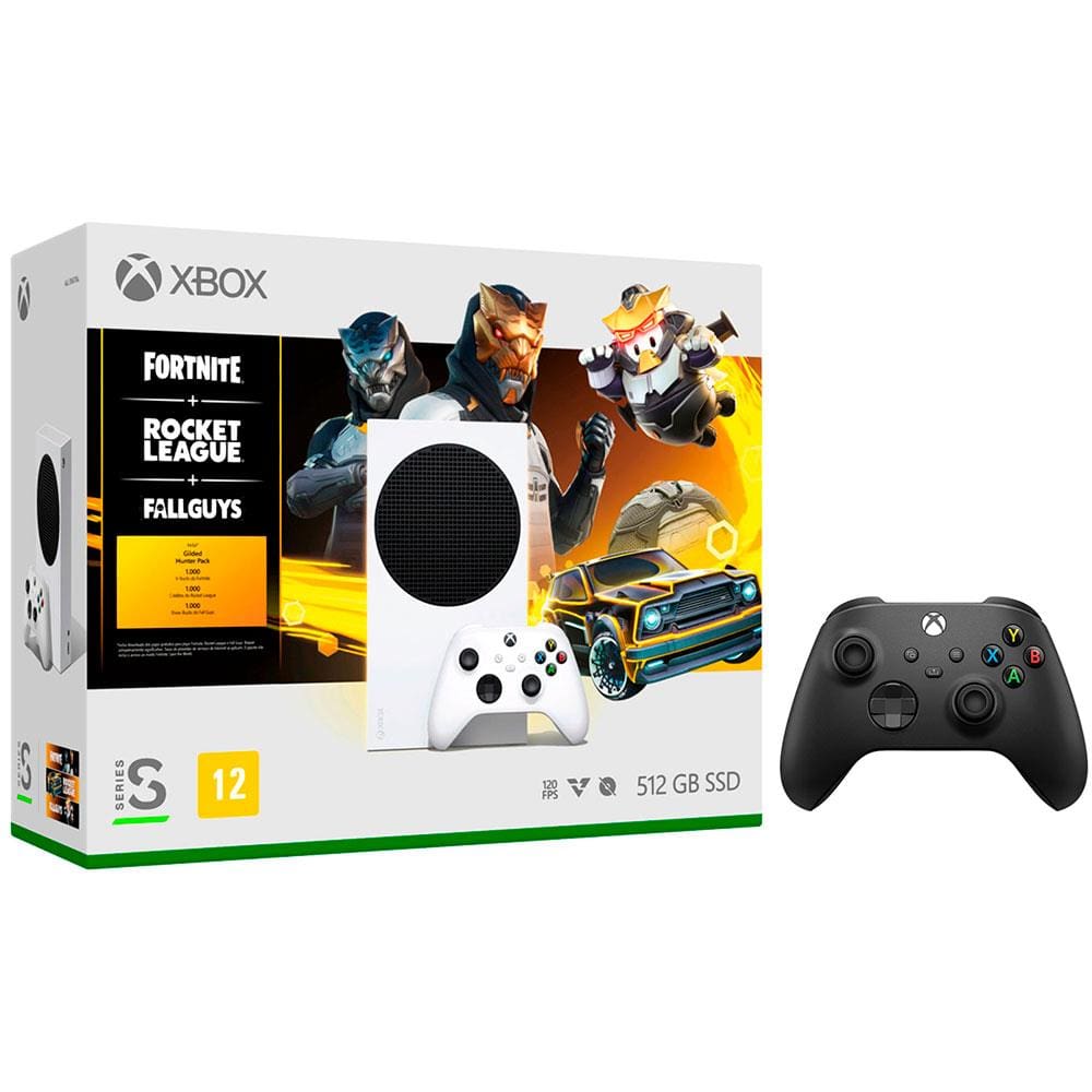 Console Xbox Series S Pacote Fortinite E Rocket League Pontofrio