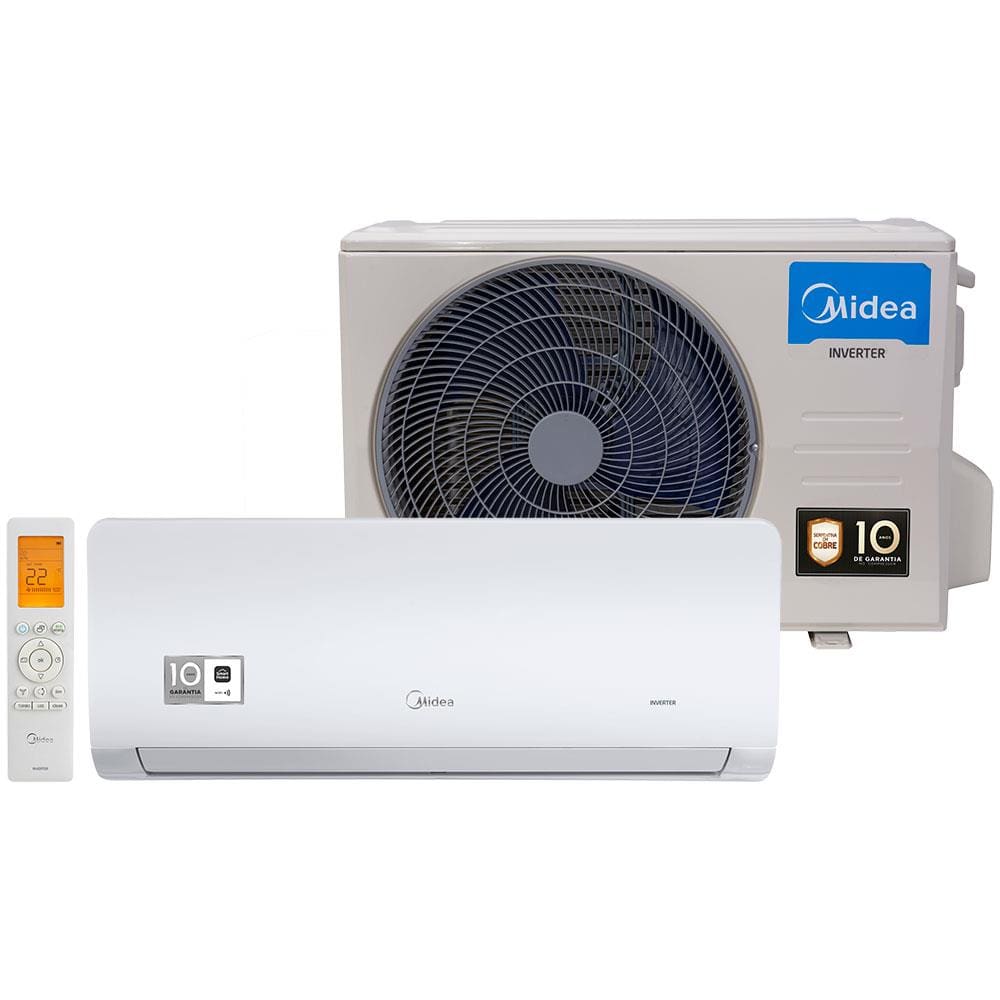 Ar-Condicionado Midea Inverter Xtreme Save Connect- R32 42AGVCI12M5/ 38AGVCI12M5 Frio 12000 BTUs - 220V