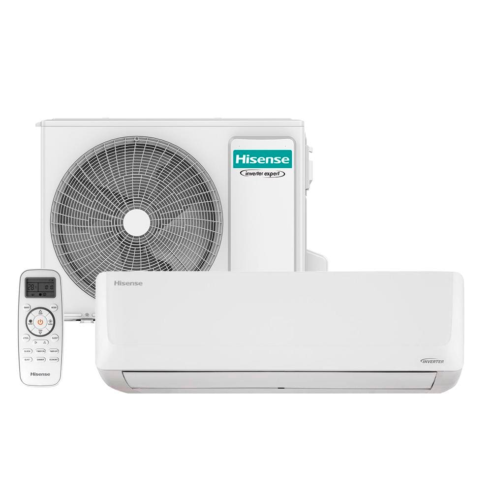 Ar-Condicionado Split Hisense AS-09TW2RLD com Tecnologia Inverter 9.000 BTUs R-32 Frio 220V – Branco