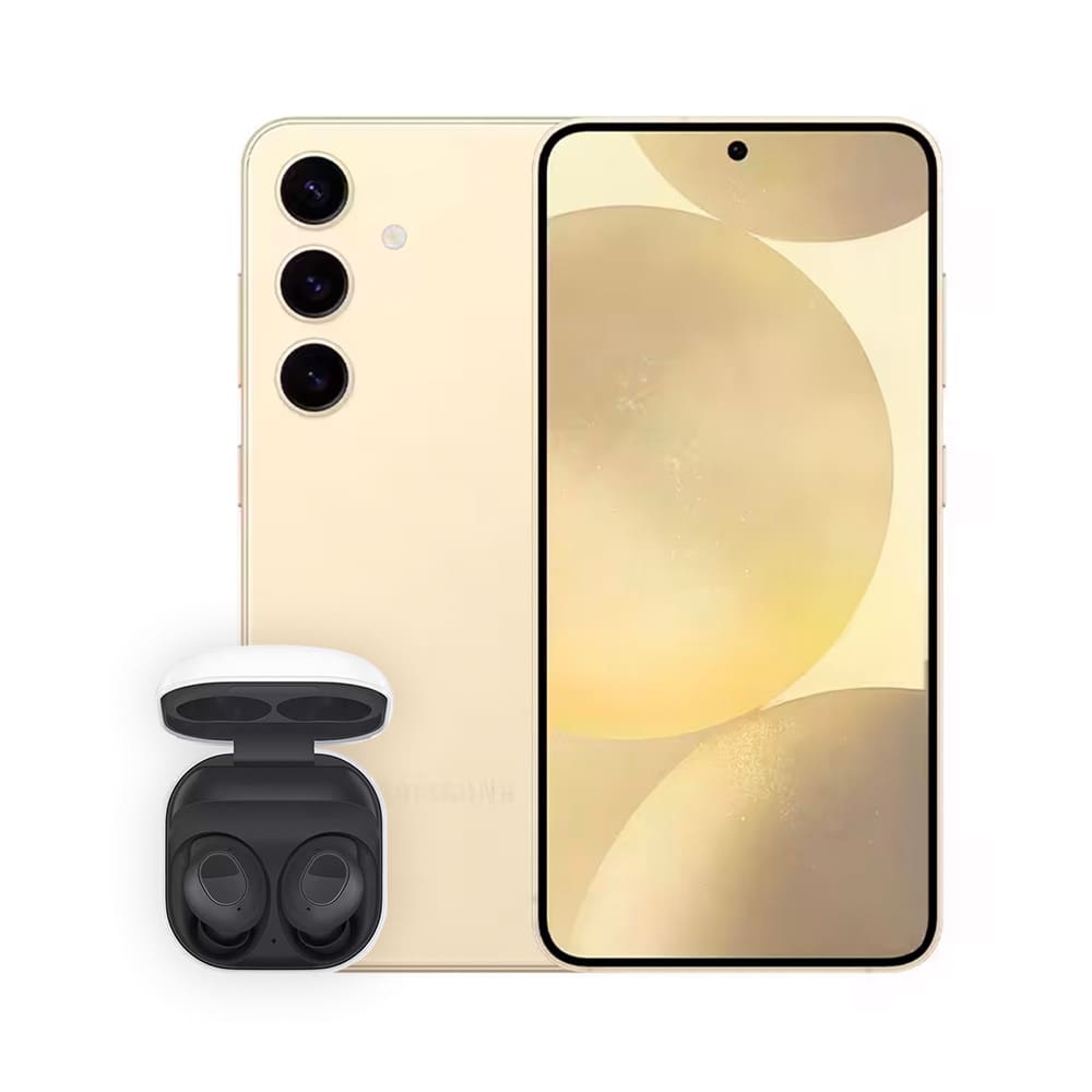 Smartphone Samsung Galaxy S24 5G Creme 256GB, Tela 6.2”, 8GB RAM, Inteligência Artificial, IP68, Exynos 2400 + Fone de Ouvido Galaxy Buds FE - Grafite