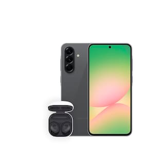 Smartphone Samsung Galaxy A56 5G Preto 256GB, 8GB RAM, Câmera Tripla 50MP, Tela Super AMOLED 6.7", IP67, NFC e Recursos AI + Galaxy Buds FE - Grafite