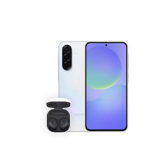Smartphone Samsung Galaxy A36 5G Branco 256GB, 8GB RAM, Câmera Tripla 50MP, Tela Super AMOLED 6.7", IP67, NFC e Recursos AI + Galaxy Buds FE - Grafite