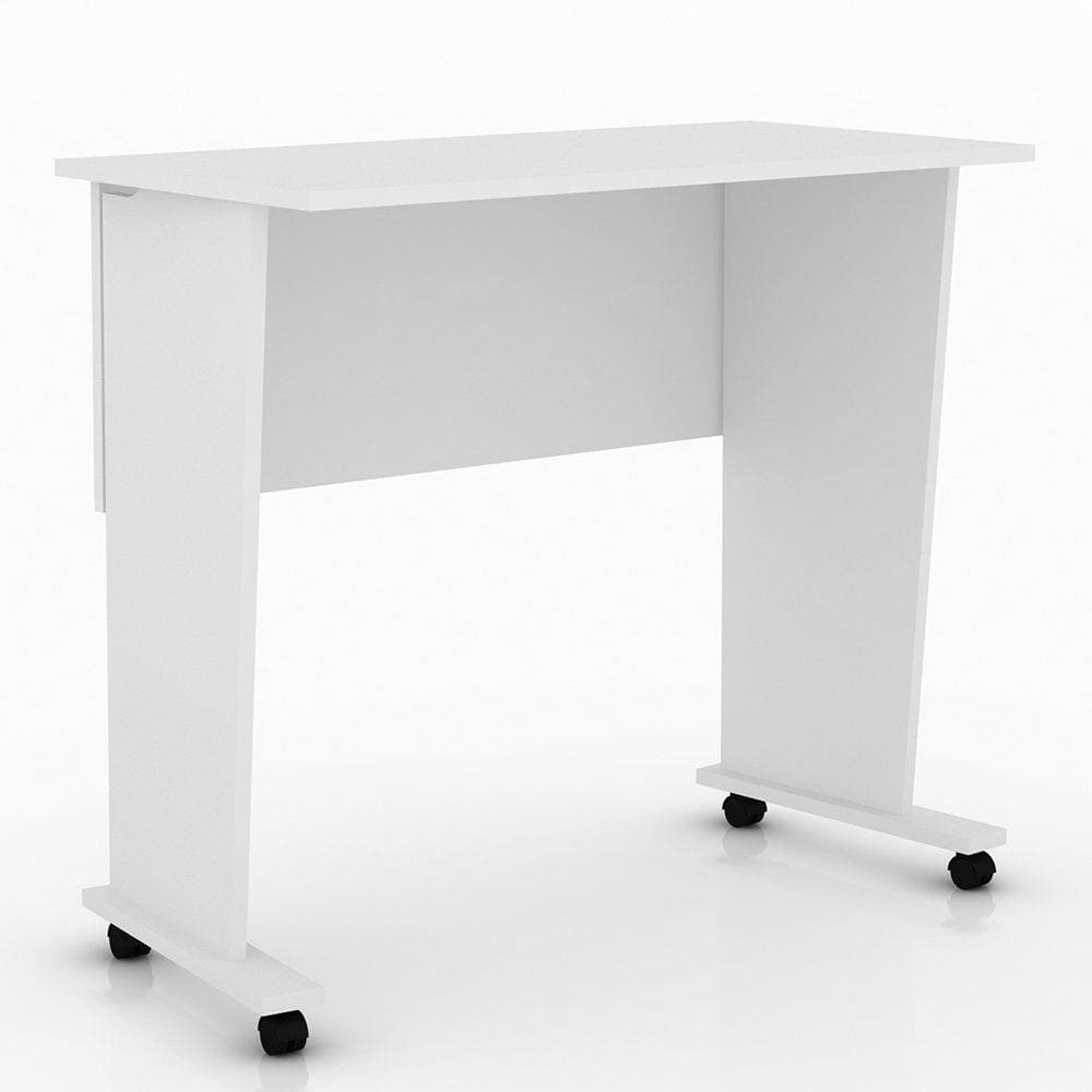 Mesa para Notebook Multiuso Dobrável com Rodízio ME4117 - Tecnomobili - Branco