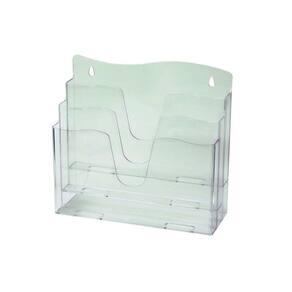 Organizador De Documentos Triplo Dellocolor Cristal Dello